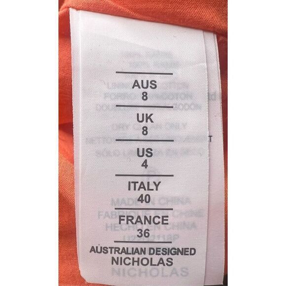 Nicholas Halo Wildflower Tiered Maxi Dress NWT Size 4 - Picture 7 of 9